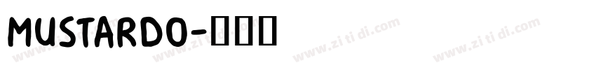 mustardo字体转换