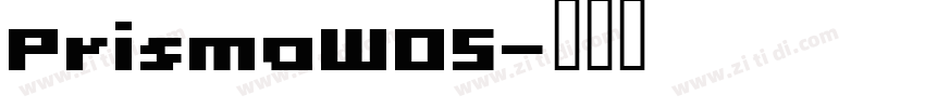 PrismaW05字体转换