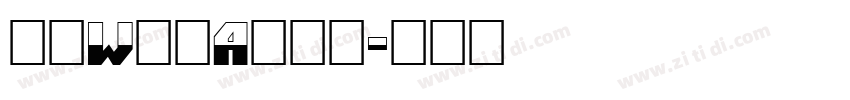 方正W筑紫A老明朝字体转换