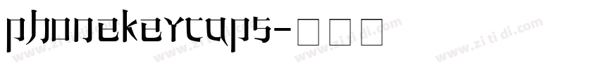 PhoneKeyCaps字体转换