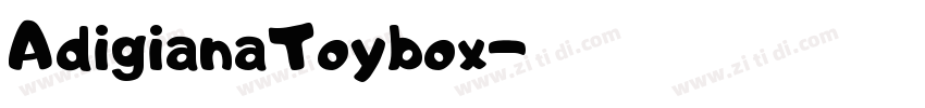 AdigianaToybox字体转换