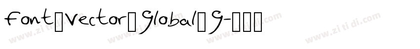 Font_Vector_Global_G字体转换