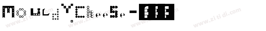 MouldyCheese字体转换