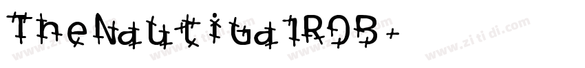 TheNautiGalROB字体转换