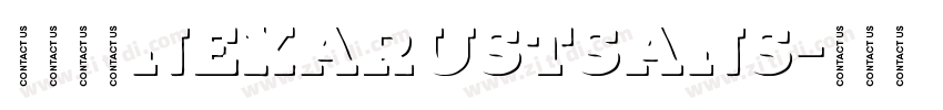 字体系列NexaRustSans字体转换