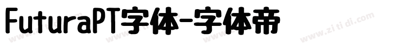 FuturaPT字体字体转换