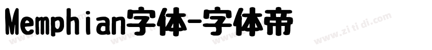 Memphian字体字体转换