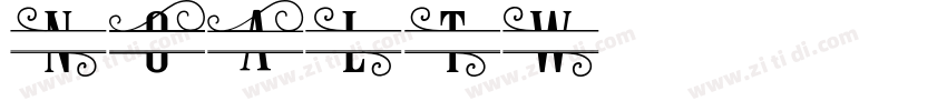 NoaLTW04字体转换