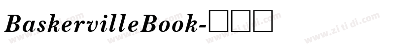 BaskervilleBook字体转换