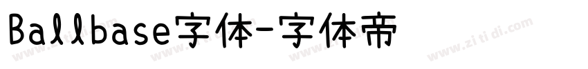 Ballbase字体字体转换