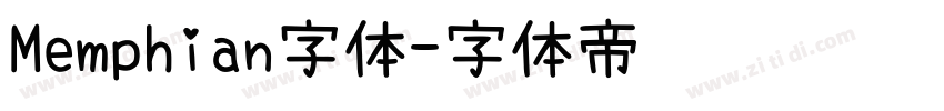 Memphian字体字体转换