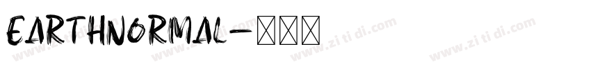 EarthNormal字体转换