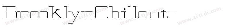 BrooklynChillout字体转换