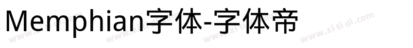 Memphian字体字体转换