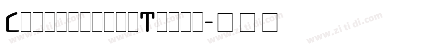 CeremoniousThree字体转换