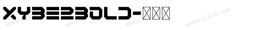 XYBERBold字体转换