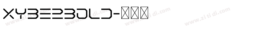 XYBERBold字体转换