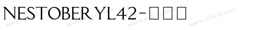 NestoBeryl42字体转换