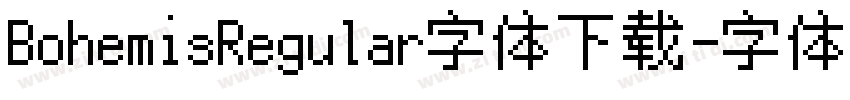 BohemisRegular字体下载字体转换