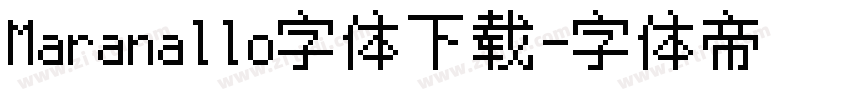 Maranallo字体下载字体转换