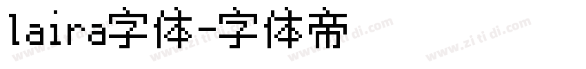 laira字体字体转换