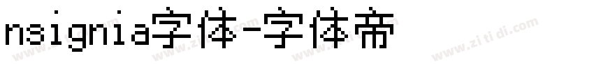 nsignia字体字体转换