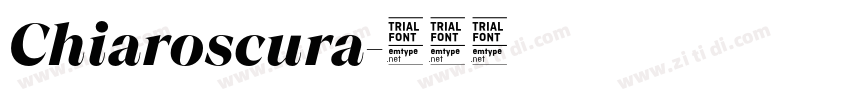 Chiaroscura字体转换
