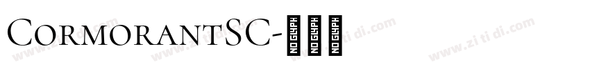 CormorantSC字体转换