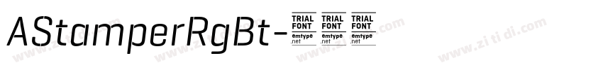 AStamperRgBt字体转换