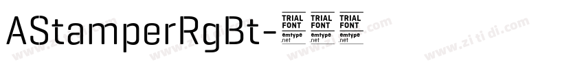 AStamperRgBt字体转换