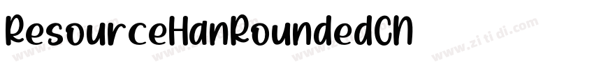 ResourceHanRoundedCN字体转换