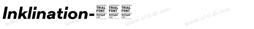 Inklination字体转换