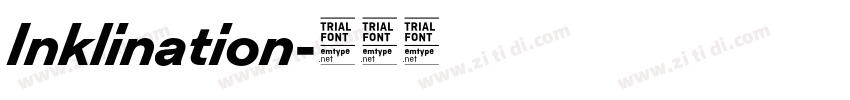 Inklination字体转换