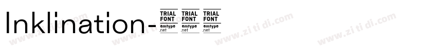 Inklination字体转换
