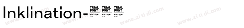 Inklination字体转换
