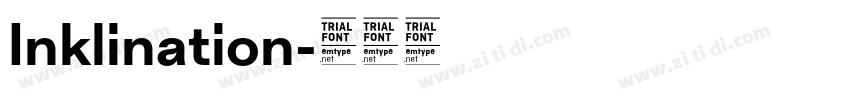 Inklination字体转换