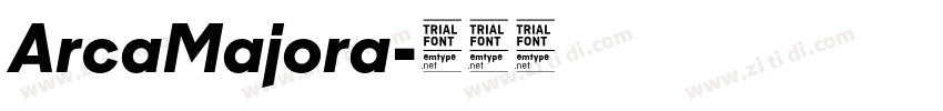 ArcaMajora字体转换