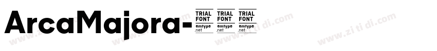 ArcaMajora字体转换