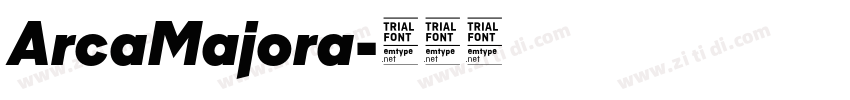 ArcaMajora字体转换