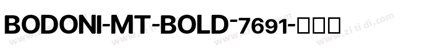 Bodoni-MT-Bold_7691字体转换