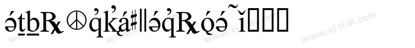 CAInfoTypeCondCS字体转换