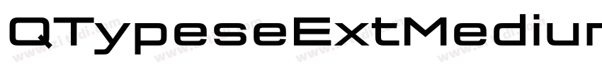 QTypeseExtMedium字体转换