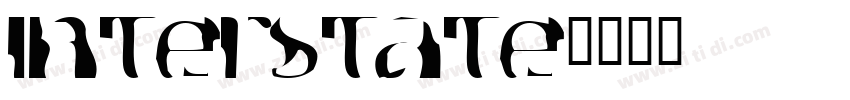 Interstate字体转换