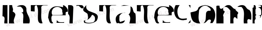 InterstateCompressed字体转换