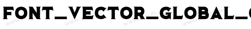 Font_Vector_Global_G字体转换