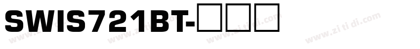 SWIS721BT字体转换