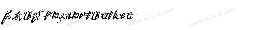 LXGWFasmartGothic字体转换