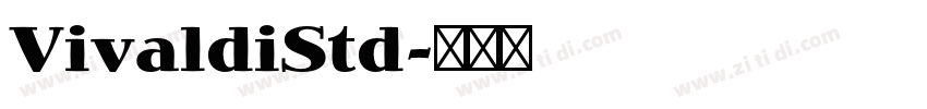 VivaldiStd字体转换