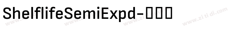 ShelflifeSemiExpd字体转换