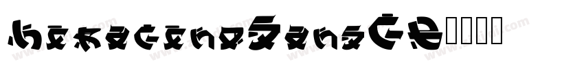 HiraginoSansGB字体转换